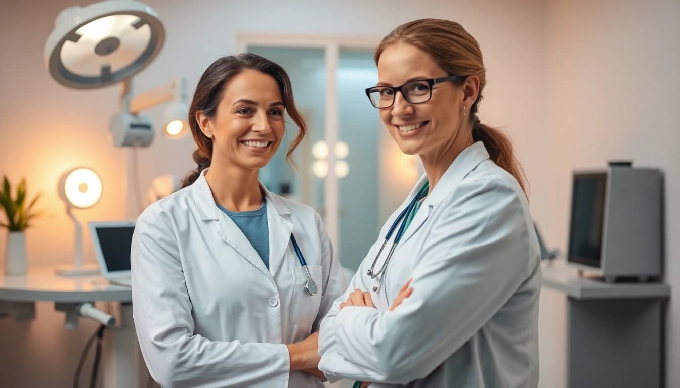 Hautärztin 1100 - Professionelle Beratung durch Dr. Bernadette Vago in einer modernen Praxis.