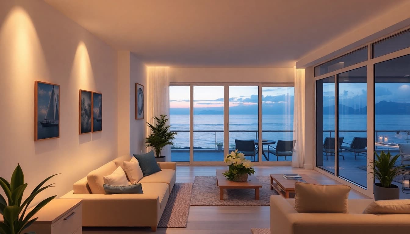 Moderne Wohnung in Nordzypern: Einblick in die aktuellen nordzypern immobilien preise und Aussichten.