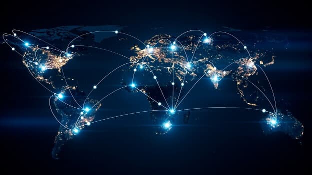 Schnelle und sofortige Internet transit-Bestellung verfügbar