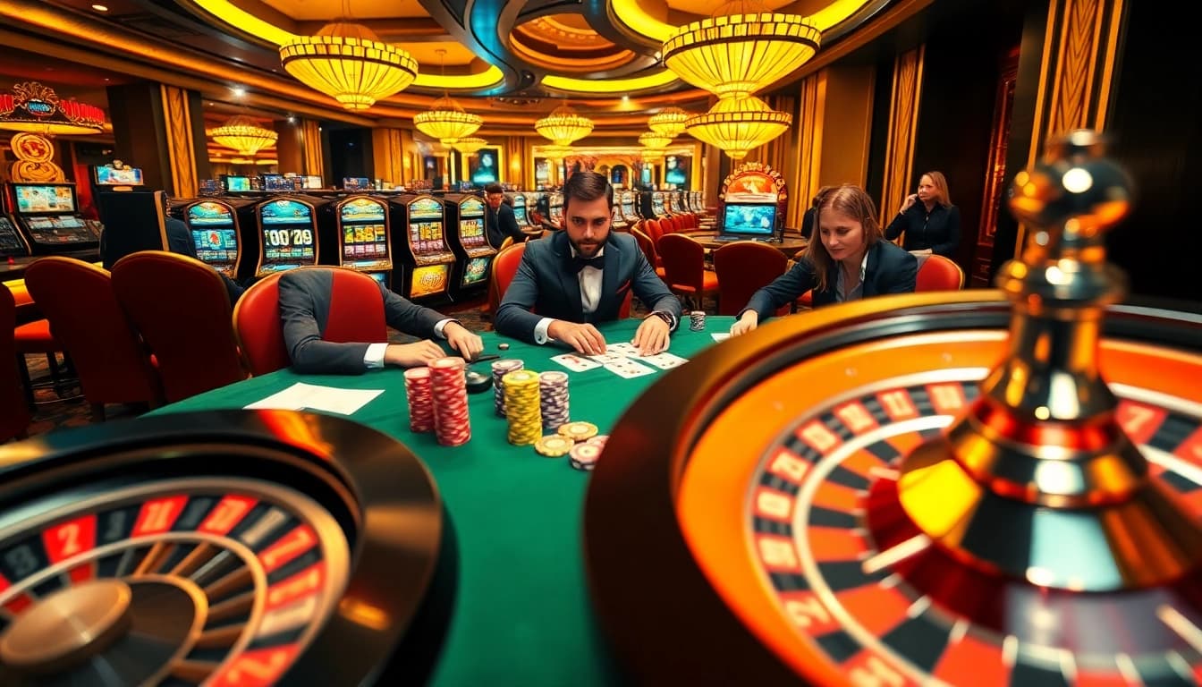 Experience the thrill of winning at https://xx88.eu.com/ with intense poker action at a luxury casino.