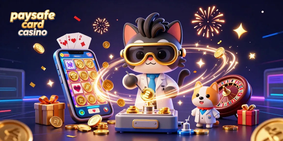 Erleben Sie die Aufregung von Paysafe Card Casinos mit lebhaften Spielautomaten und spannenden Casino-Aktionen.