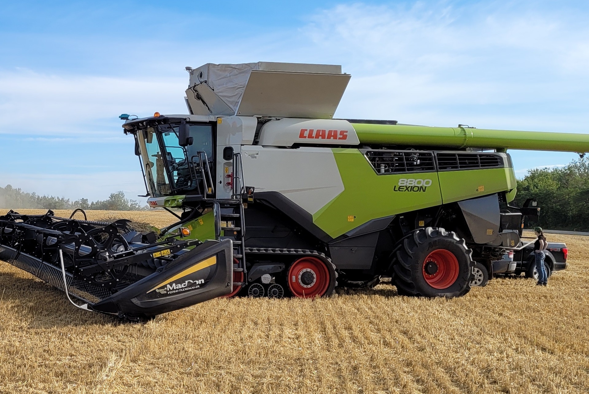 Alles über Claas Mähdrescher und Feldhäcksler