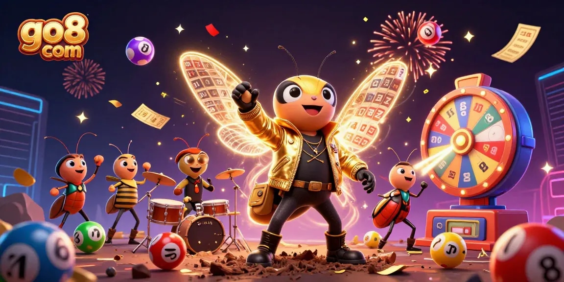 Experience excitement with go8 com at the forefront of online gambling, featuring vibrant casino elements.