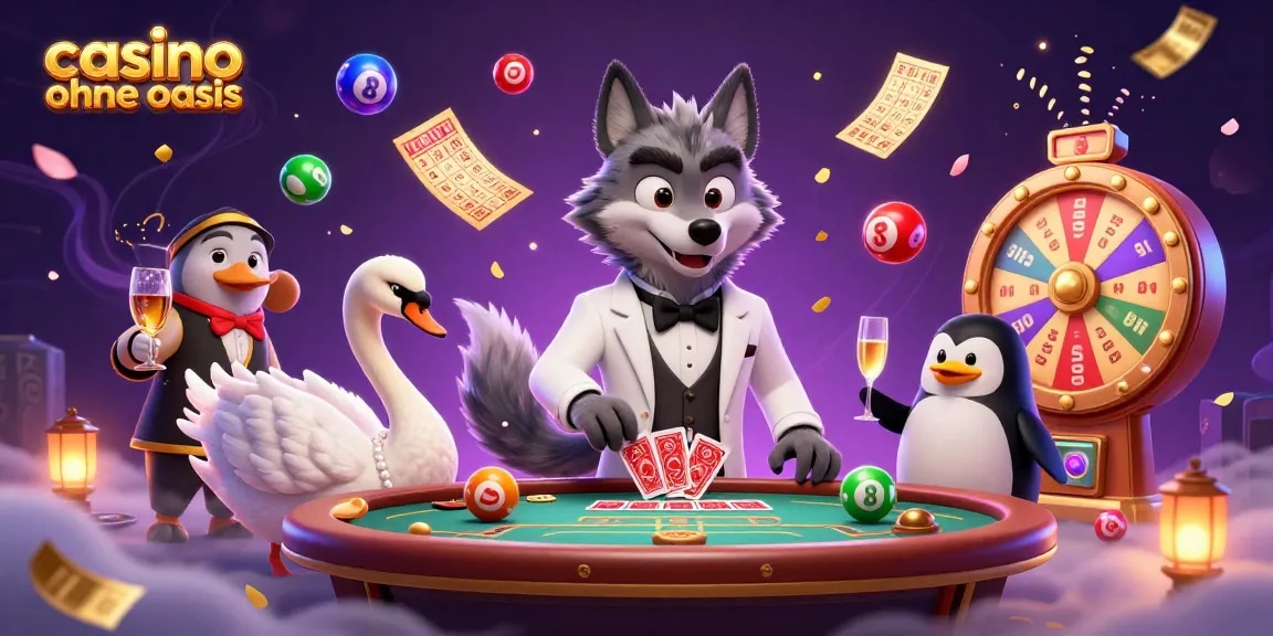 Experience the excitement of casino ohne oasis with lively characters and dynamic gaming elements.