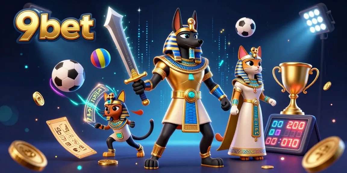 Experience thrilling moments at 9bet with dynamic sports betting elements and vivid characters.