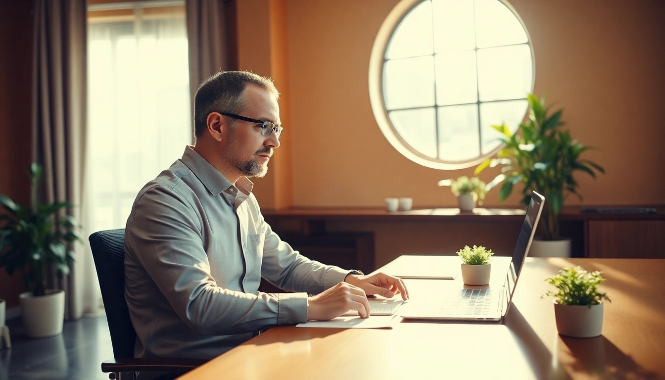 Headhunter Gastronomie berät effizient am Schreibtisch.