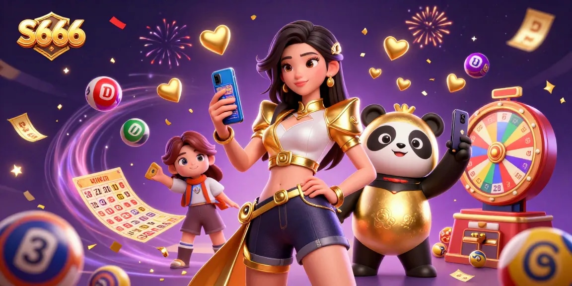 S666 engages players with exciting casino experiences through smartphone games and vibrant visuals.