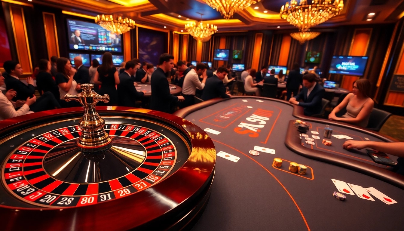 Experience the thrill of winning with engaging gameplay at https://ok8386.la/ casino tables featuring poker chips.