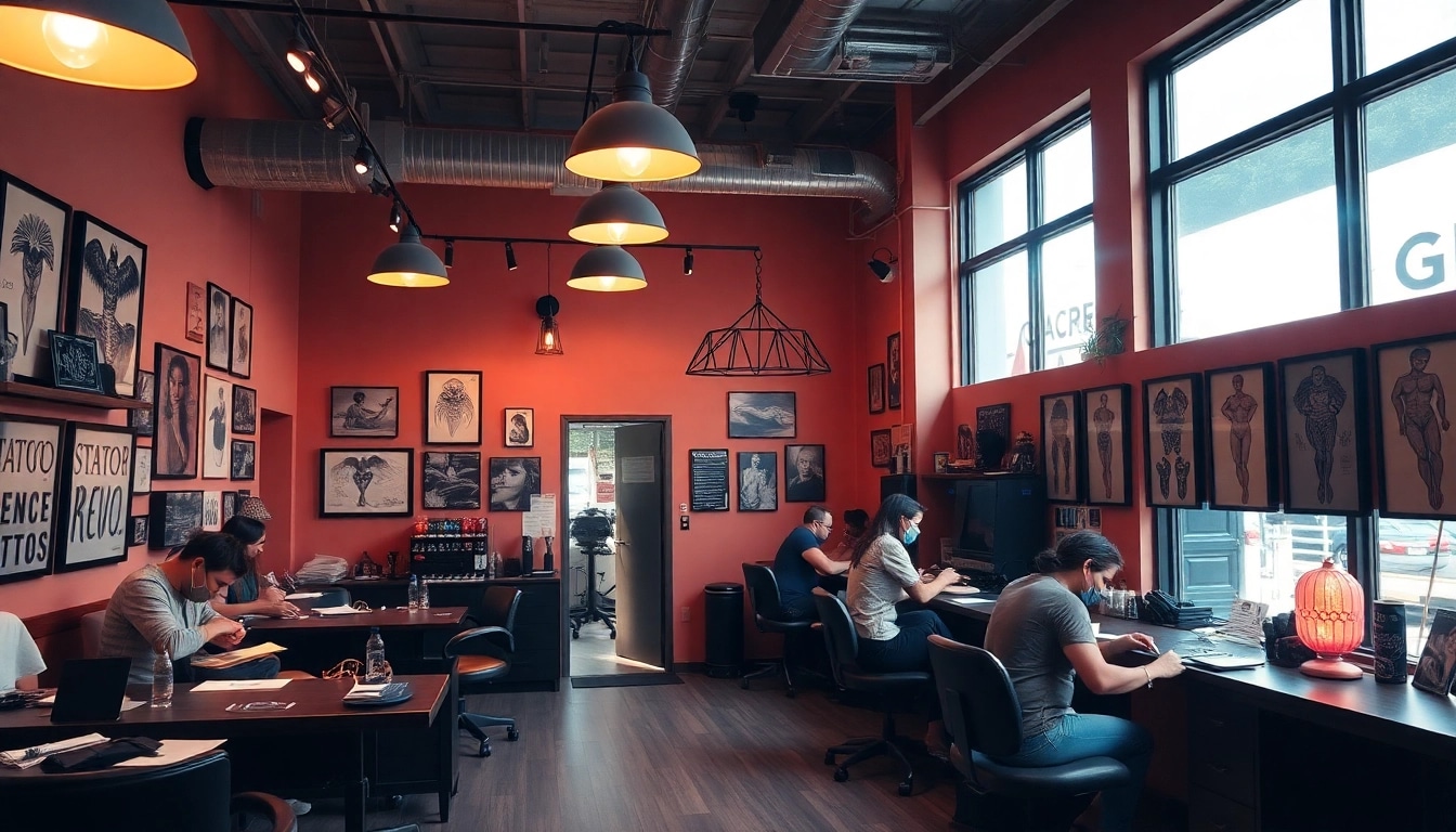 Experience creativity at Tattoo Studio München with skilled artists creating exceptional body art.