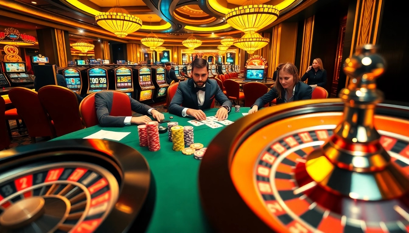 Experience the thrill of winning at https://xx88.eu.com/ with intense poker action at a luxury casino.