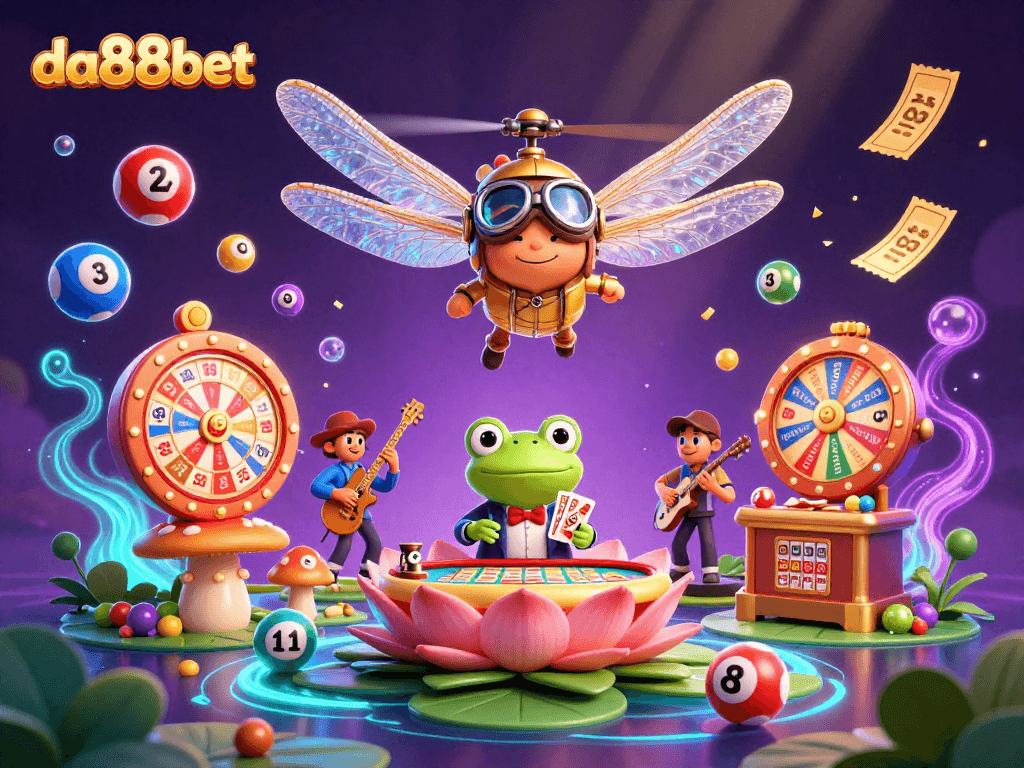 Experience thrilling gameplay at da88bet with vibrant casino action and engaging characters.