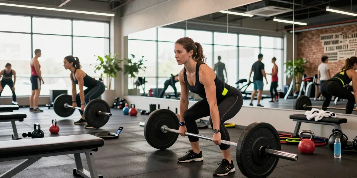 Anabolika Shop features an energetic gym scene highlighting a woman powerlifting, symbolizing strength and fitness culture.