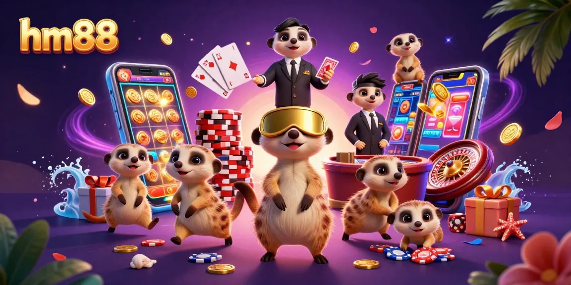 Bet on the exciting action at hm88 with a meerkat casino adventure featuring vibrant game elements.