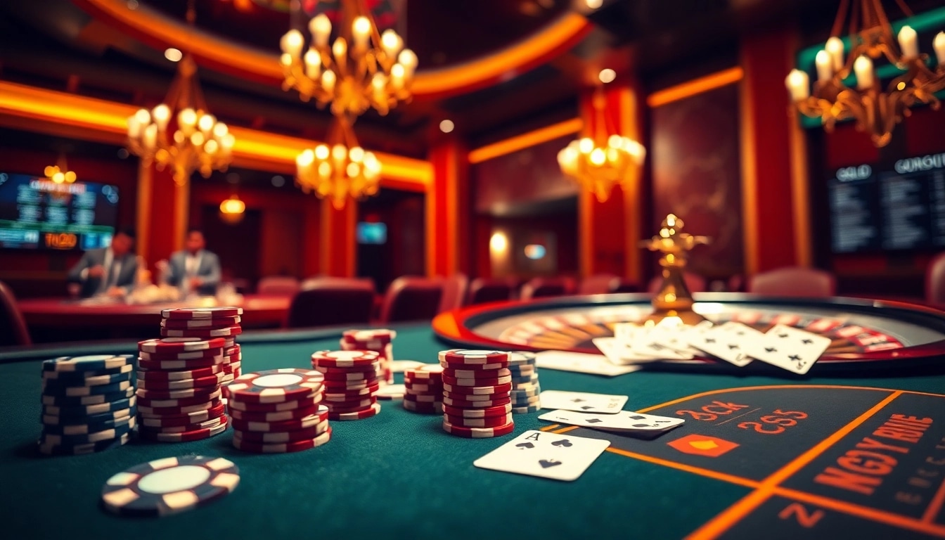 Experience the thrill of betting at tại 789club with vibrant casino visuals.