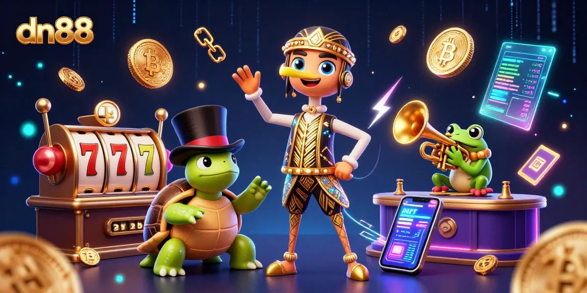 Experience thrilling gameplay at dn88 with vibrant slots and crypto elements.