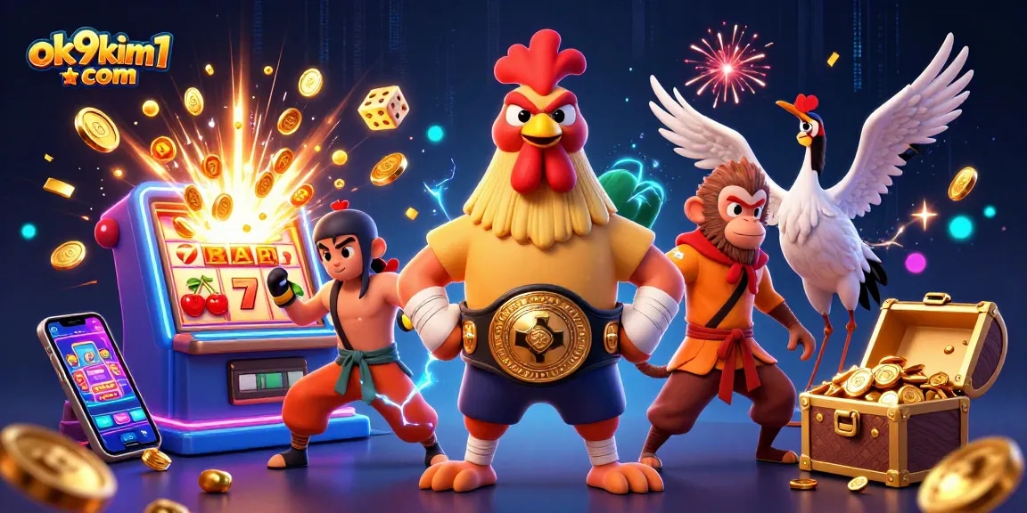 Experience thrilling wins at ok9kim1 com with interactive casino games and colorful characters.