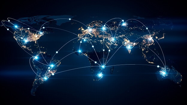 Schnelle und sofortige Internet transit-Bestellung verfügbar