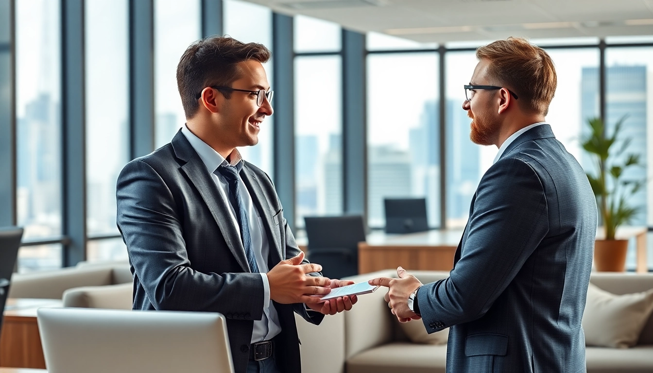 Headhunter Ingenieure beraten Ingenieure über Karrierechancen in einem modernen Büro.