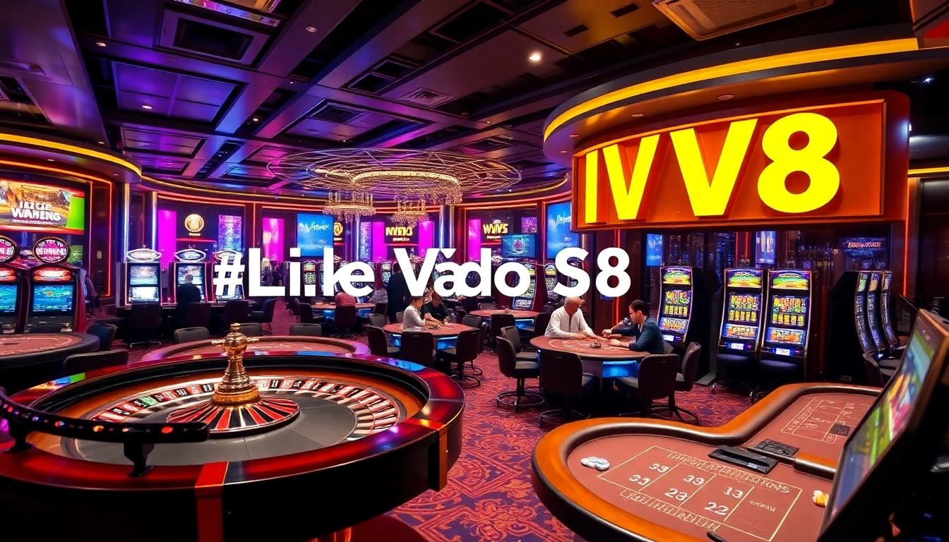 Engaging scene showcasing casino excitement with Link Vào S8 promotions and gameplay.