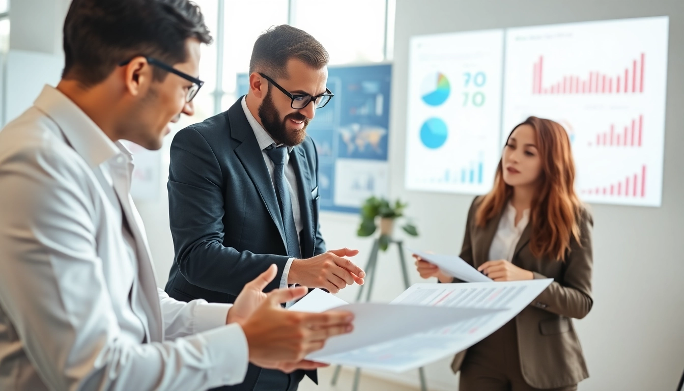 Headhunter Schweiz im Gespräch mit einem Kandidaten über Karrieremöglichkeiten